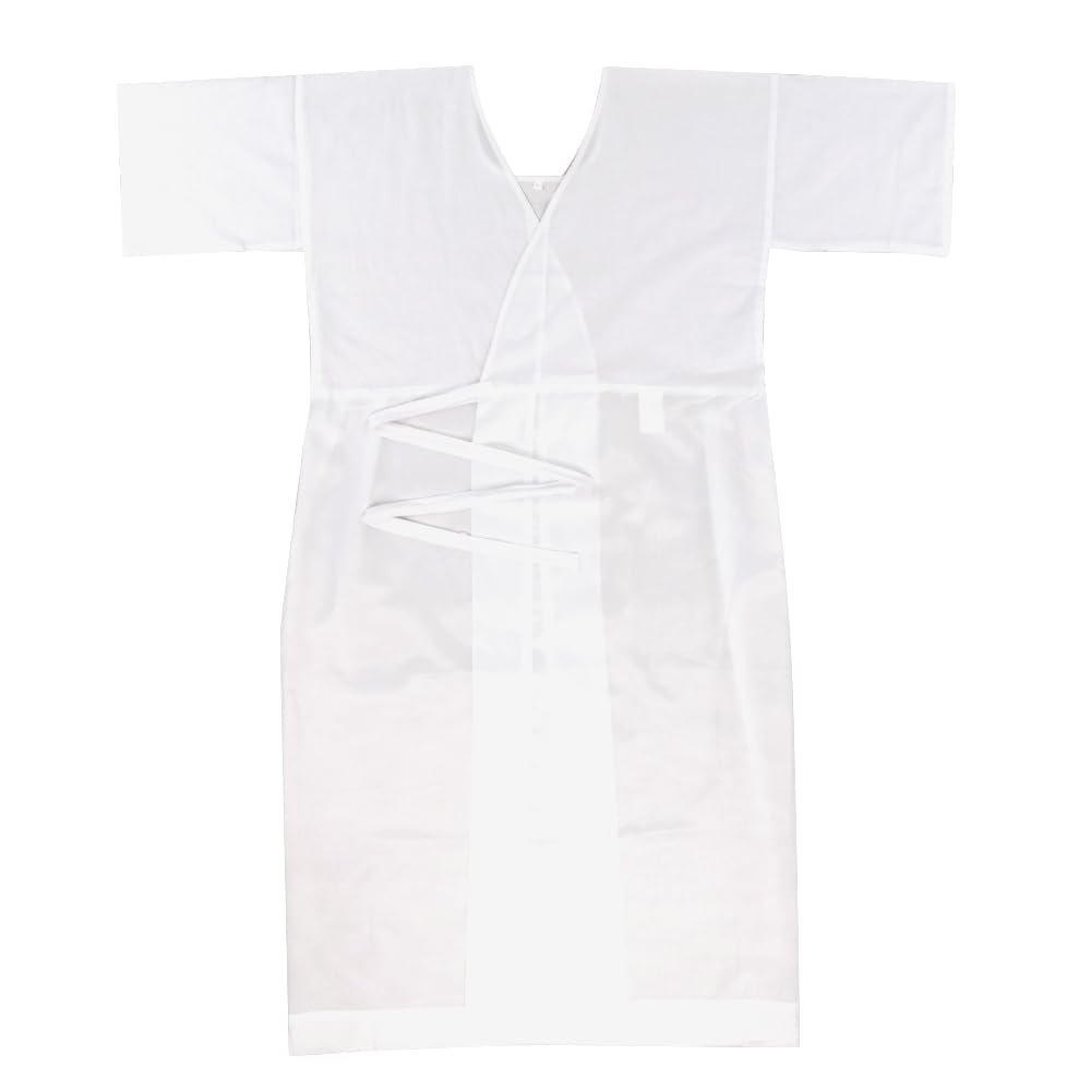 KYOETSU Women's Washable Kimono Undershirt/Slip, White, Year-Round, Size 01 (Free Size)