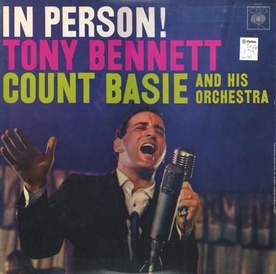 Disque Vinyle TONY BENNETT, COUNT BASIE ORCHESTRA - En Personne ! SBPG62250 CBS 1964 UK Jazz Occasion