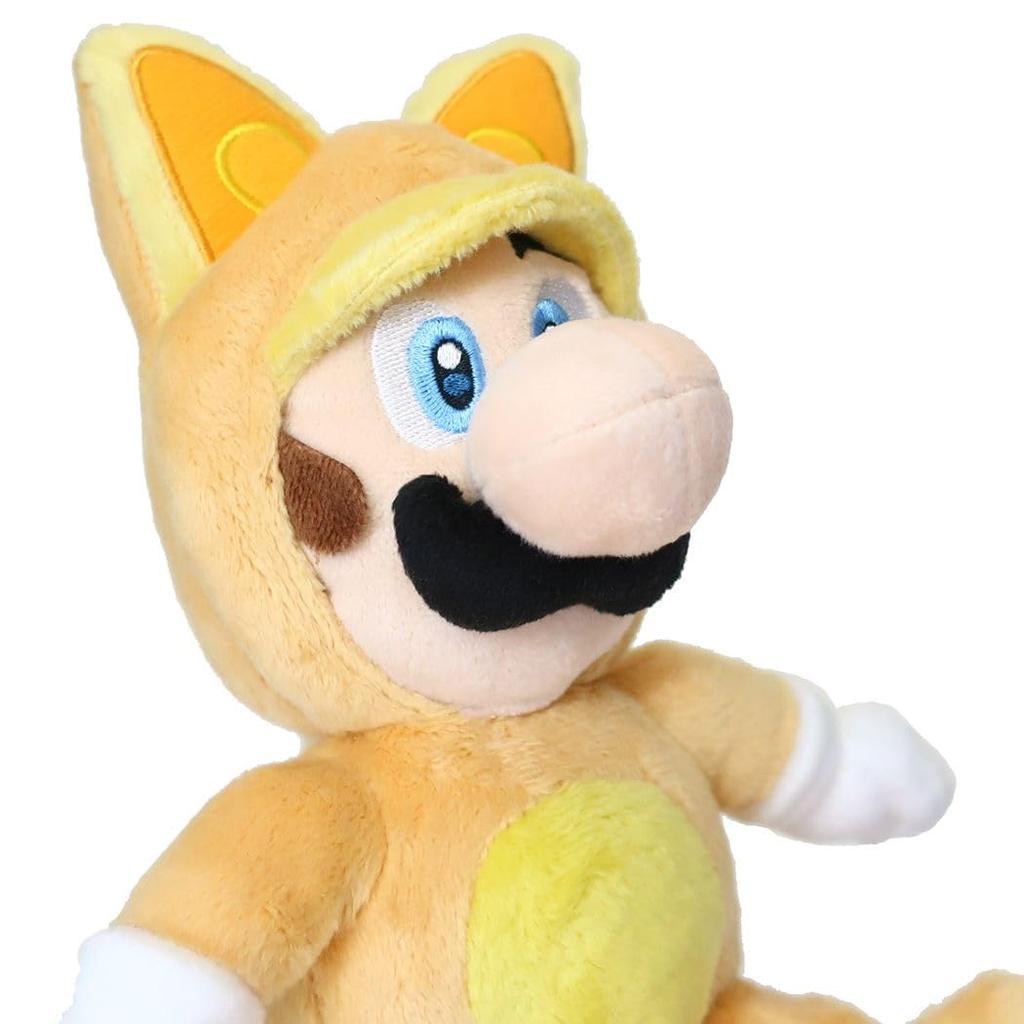 Sanei Boeki Super Mario 3D Land Fox Luigi (S) 12 x 11 x 24cm Plush Toy