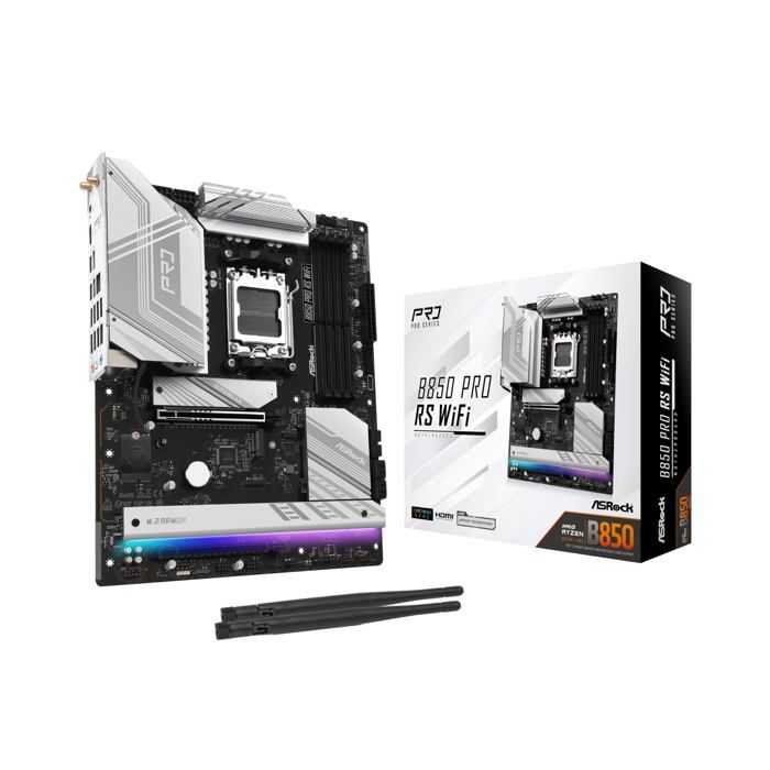 Carte Mère - ASRock - B850 Pro Race Sport WiFi - Socket AM5 - ATX - WiFi Intégré