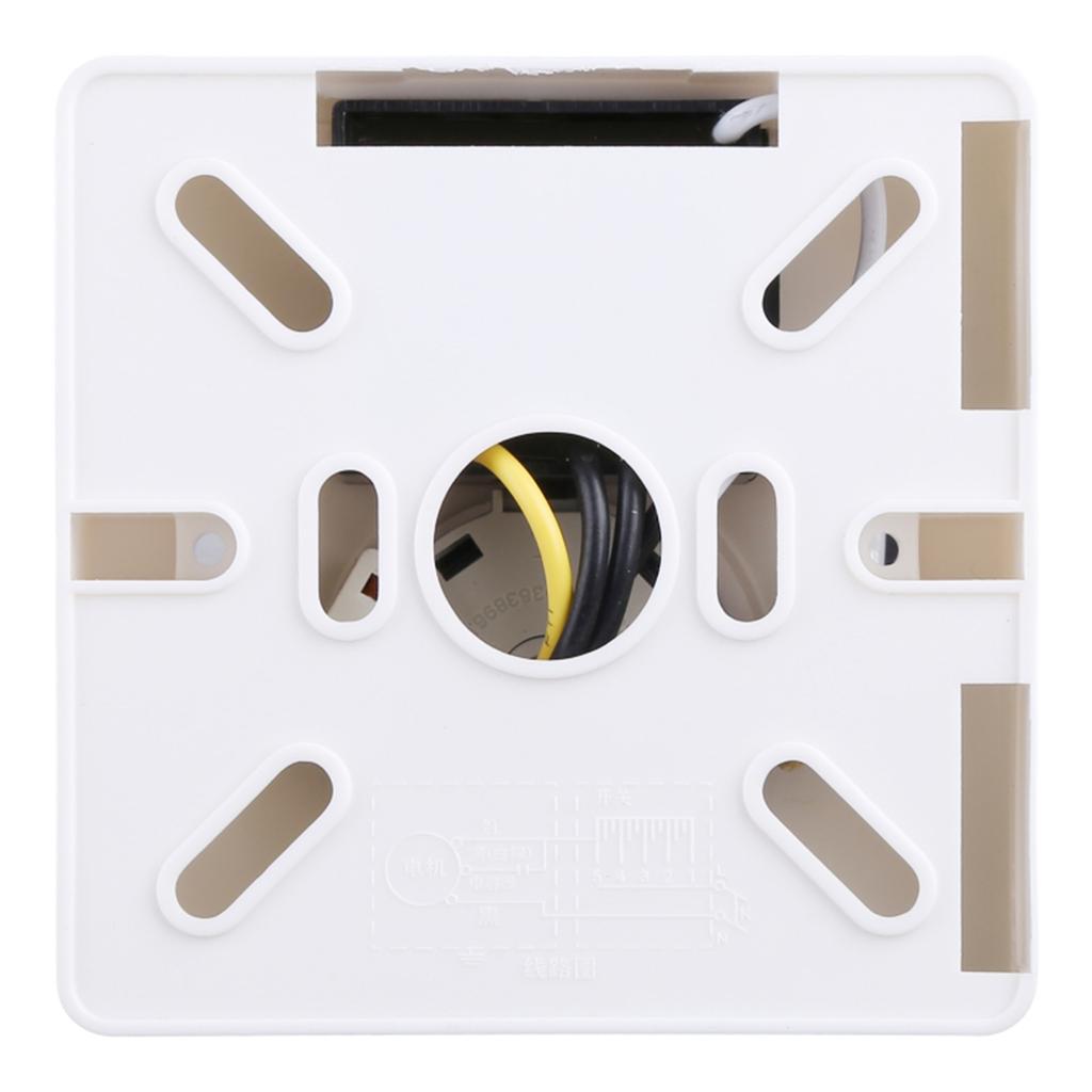 5 Gear Adjustable Ceiling Fan Speed Control Switch Wall Controller Switch Electronics Mechanical Rotary Switch