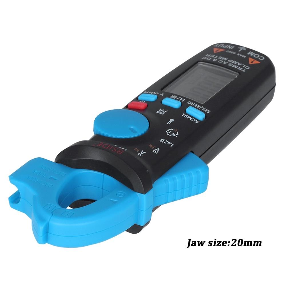Mini Pinze Amperometriche Digitali Serie ACM True RMS Corrente CC CA Tensione Ohm Temperatura Capacità Hz Tester NCV Amperometro Multimetro
