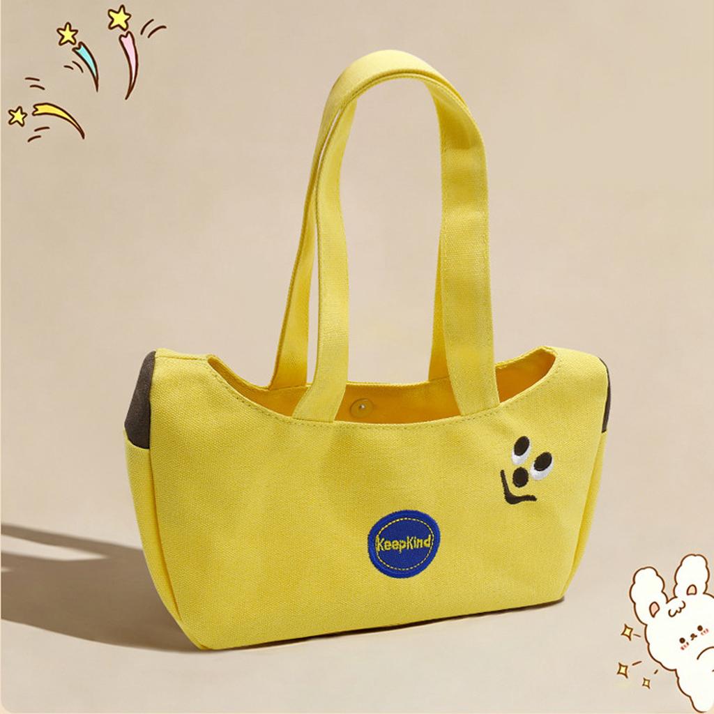 Embroidery Handbag - Small Bag for Women, Workers and Moms for Daily Outings