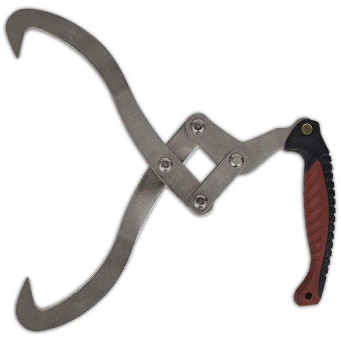 Pinces à bûches 2 pcs avec manche en TPR 141270
