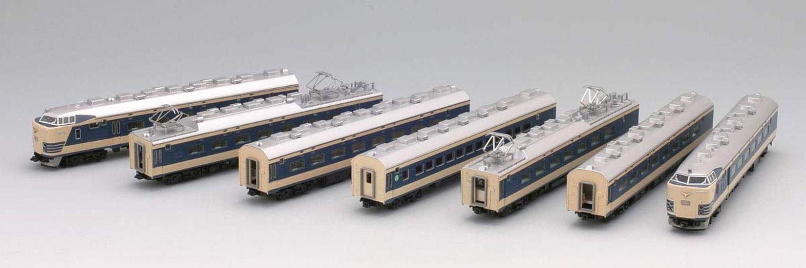 

TOMIX N Gauge 581 Series Moonlight Type Basic Set 92769 Railway Model Train