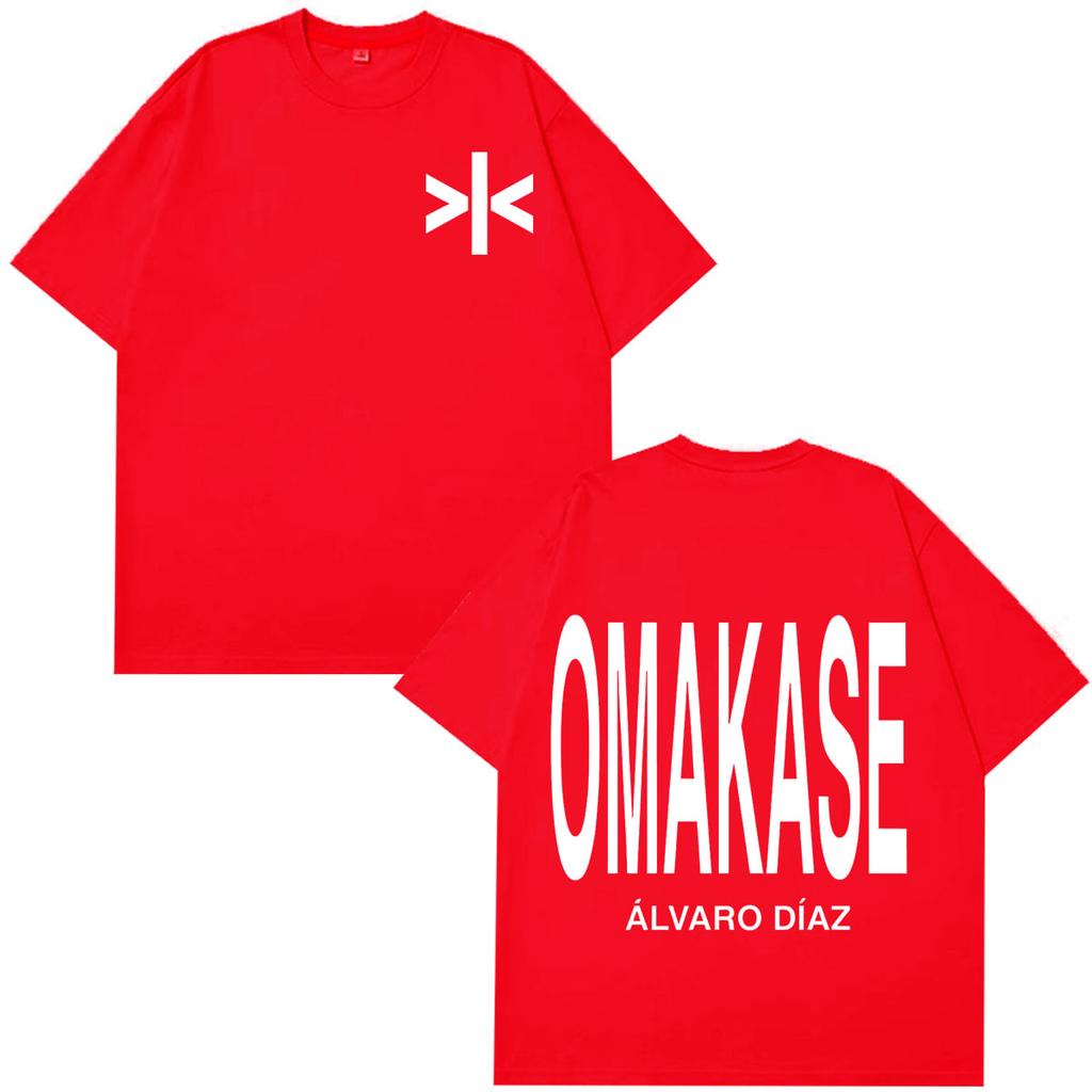 Alvaro Diaz Omakase Album 2026 Tour Merch Tees Unisex Unisex Fashion Clothing Tshirt Summer Cotton Loose Casual Tshirts Fan Gifts