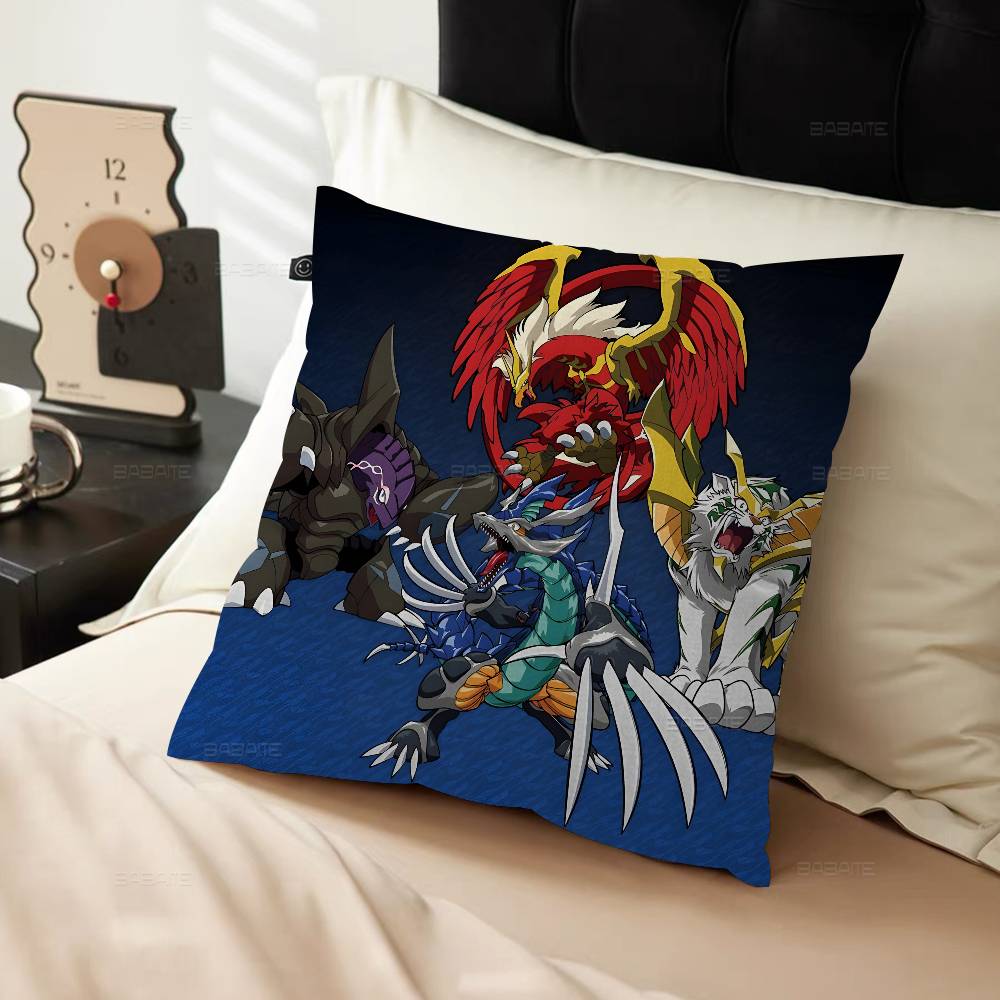 Horký Anime B-Beyblade Polštář Dárky Domácí Kancelářské Vybavení Ložnice Pohovka Auto Potah Polštáře Pouzdro 45x45cm