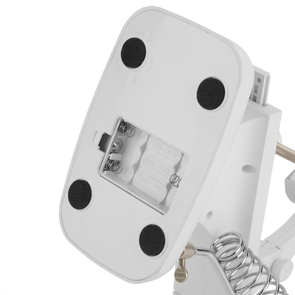 Repair Magnifier With Led Light Tabletop Magnifying Glass Clamp Stand Soldering Weld Holder
