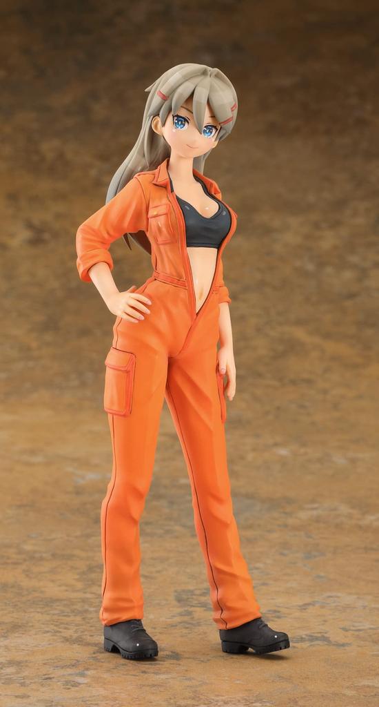 Hasegawa Egg Girls Collection Lucy McDonnell Unpainted Resin Kit SP515 1/12 No.25 (Tsunagi)