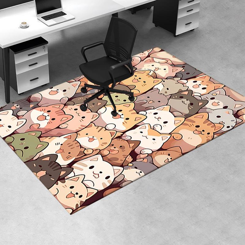 Chair Mat Office Carpet Oversized Rug for Home Decor, Sofa Carpet, Desk Pad, Gift Idea for Office and Living Room