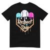 Baseball Ice Cream Drip Boys Home Plate Glove Respect Drip TShirt
