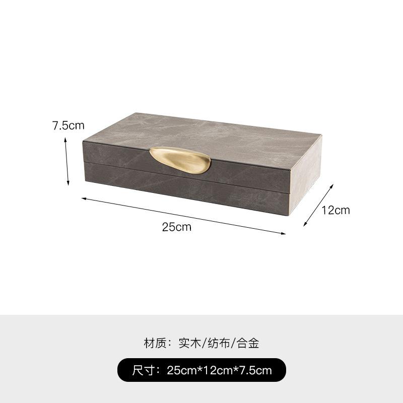 Non-woven Fabric Rectangular Storage Box Accessory Box Desktop Storage Container Jewelry Organizer Home Organization 10450₽