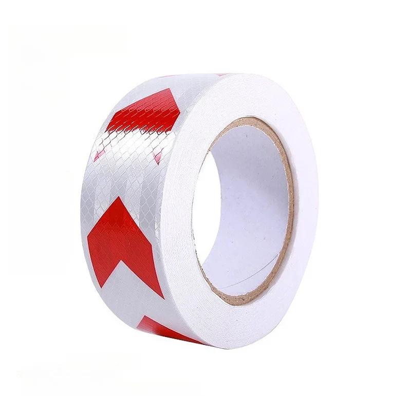 

5см Светоотражающий Материал Наклейка для Дорожного Знака Светоотражающая Лента Дорожная Светоотражающая Предупреждающая Лента Безопасность Гараж Ночь Защита от Столкновений