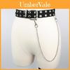 Canvas Chain Belt With Floral Cutouts For Men And Women