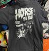Horse The Band Metalcore Pizza Unisex Cotton T-Shirt All Size Unisex T-Shirt