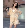 Demana Lightweight Lyocell Hooded Shirt & Shorts Set