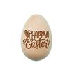 Ostern Holzschnitzerei Bemalte Eier, Feiertagsdekorationen, Partyzubehör, Holzei-Bastelarbeiten
