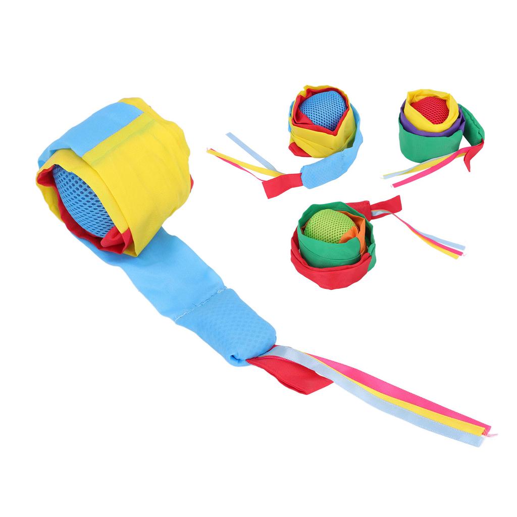 Catch Tail Ball Educational Safe Eye Catching Throw Ball with Tail for Sensory Training
