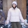 LED'IN Women's Short Korean Style Down Jacket