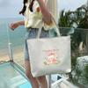Canvas Bag Women'S Shoulder Handbag Student Tote Bag Large Capacity Hand Carry Canvas Bag