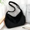 YMIFEEY Borsa a Tote in Velluto a Coste da Donna Grande Shopper con Cerniera, Borsa a Mano da Spalla per Uso Quotidiano Scuola Lavoro Shopping Viaggio