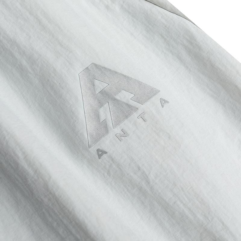 Anta Outdoors Woven Sports Long Pants Summer Casual Pants Men bottoms White-Mist-Gray 952626506-1