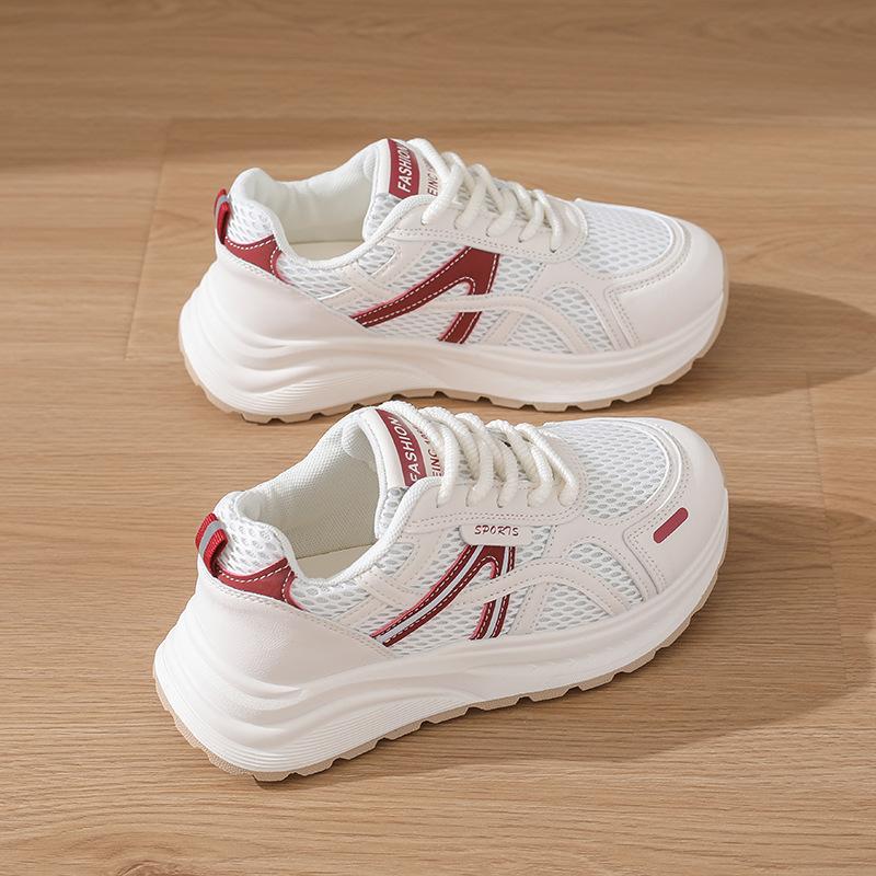 Breathable Casual Women s Thick-soled Soft-bottom Anti-slip Sports Shoes 35