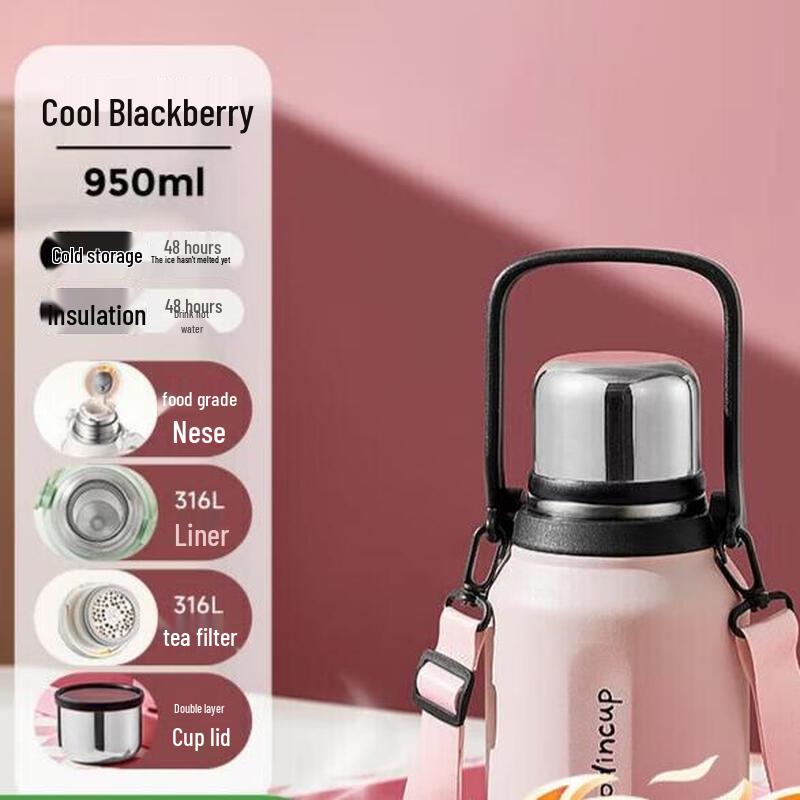 RELEA 316L Stainless Steel Thermos Bottle
