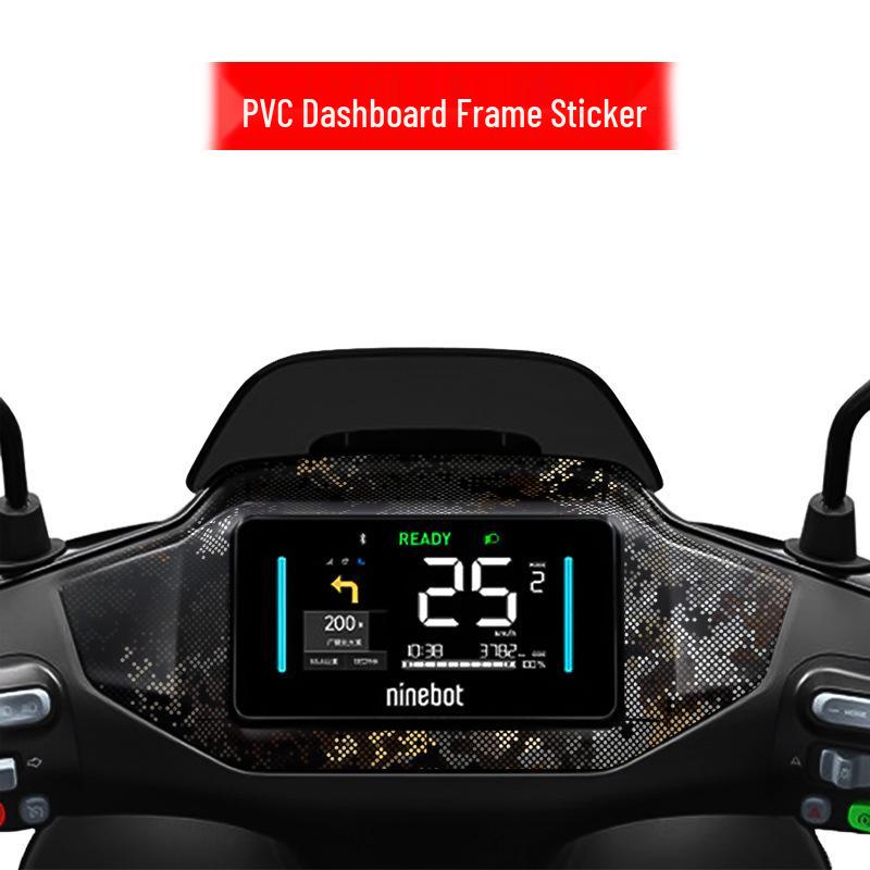 Nine M95c+MK2 Car Dashboard Protective Film: Waterproof Tempered Display Sticker.