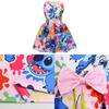 Vestido de Menina Lilo Stitch Com Laço de Borboleta Poliéster Algodão Para Primavera Outono Brincadeiras