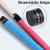 1PC Anti-slip Drumsticks Grips High Quality PU Sweat Absorbed Drum Sticks Tape For 7A 5A 5B 7B Drumstick Instrument Accessories