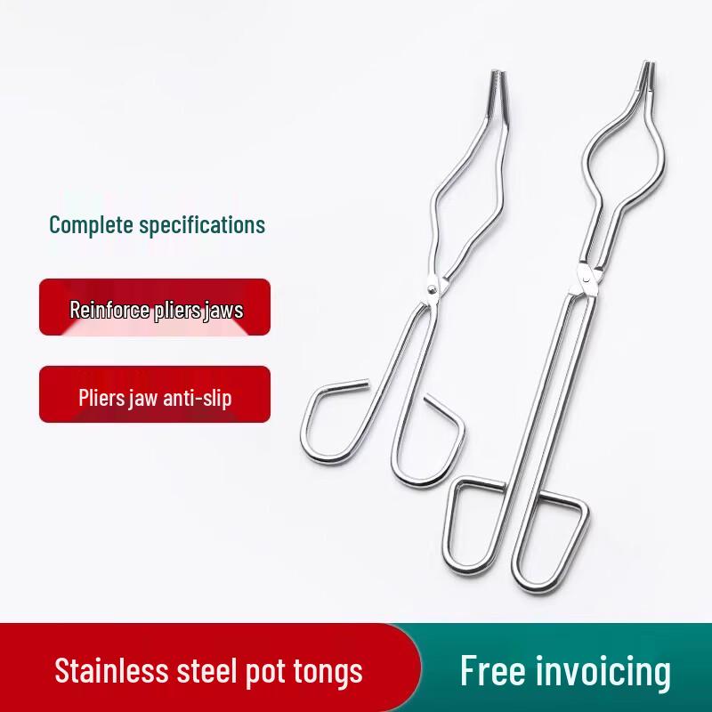 Chrome-Plated Crucible Tongs