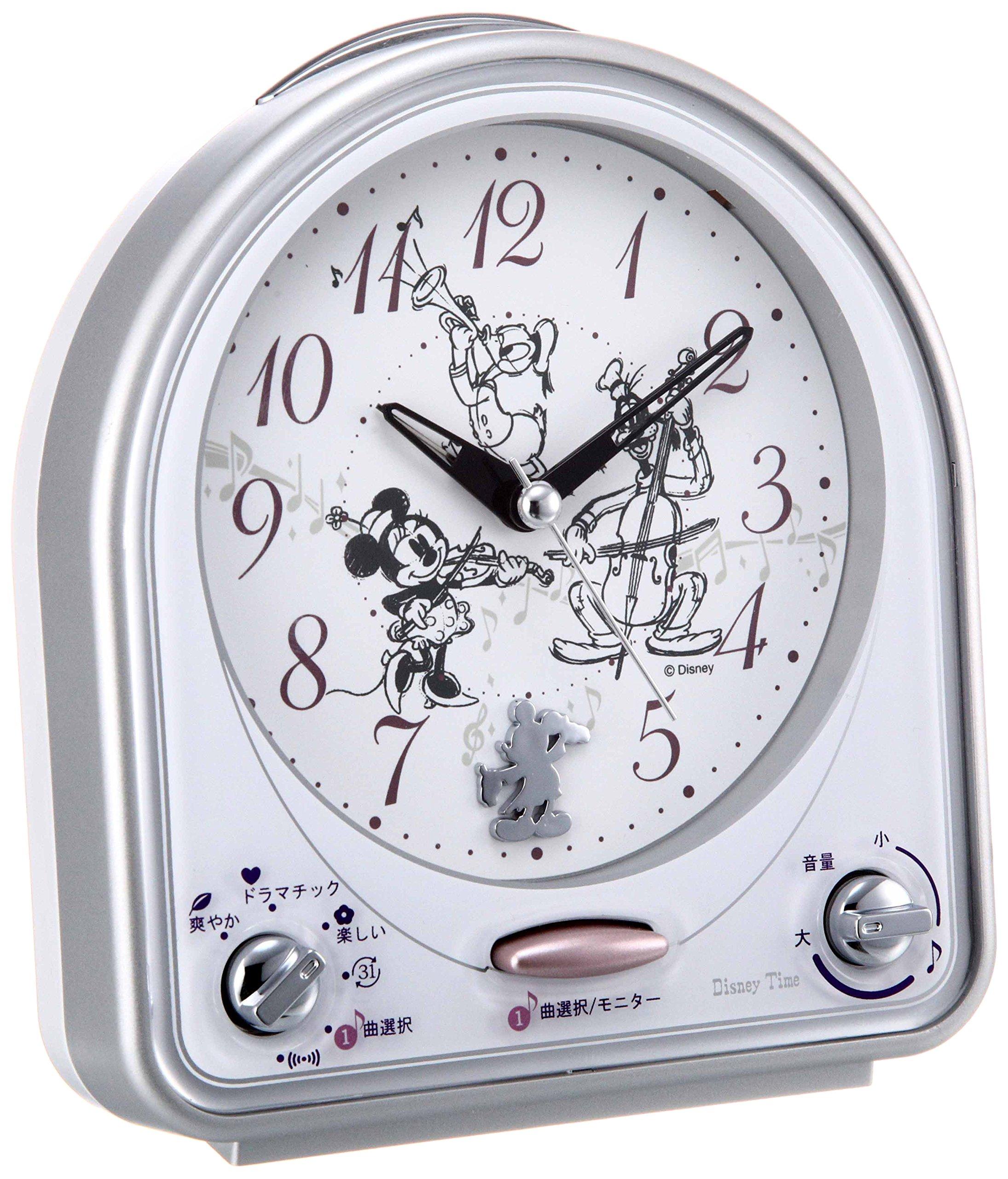 

Часы-будильник Seiko с персонажами Disney Melody Silver FD464S
