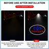 2 szt. Lampki Powitalne LED do Drzwi Samochodowych Projektor Logo Światła Duch Cienia Bezprzewodowe Lampki Drzwiowe Dla Toyota Fortuner Chr Verso Prius Hiace Yaris Trd Corolla