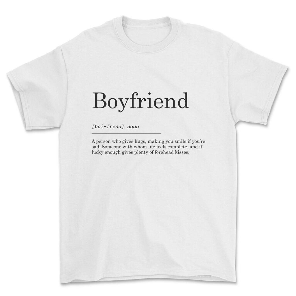 Boyfriend Definition Tshirt Unisex Funny Sweet Valentine Gift