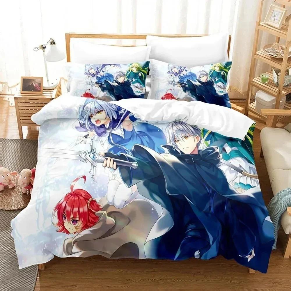 Comforter 3D Print Seirei Gensouki Anime Bedding Set 3D Printed Suitable For Bedroom Kids Home Textile