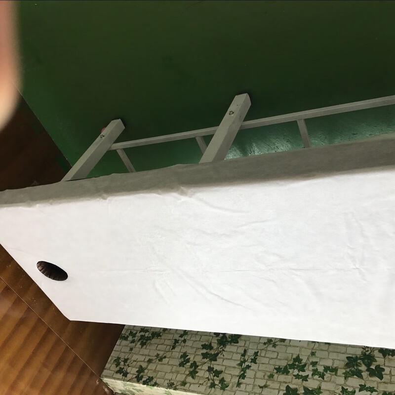 Disposable Waterproof Thickened Bed Sheet Pad with Face Hole