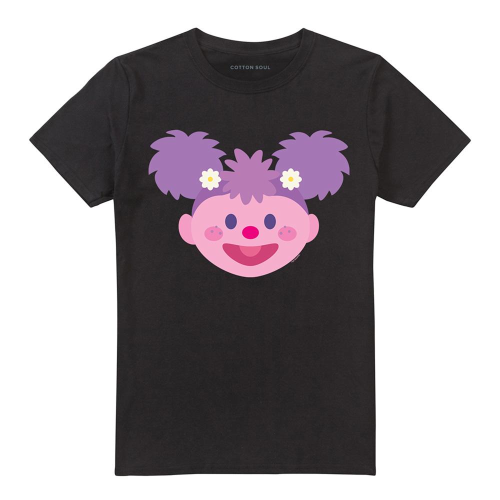 Sesame Street Unisex Adult Abby Cadabby Kawaii Face T-Shirt