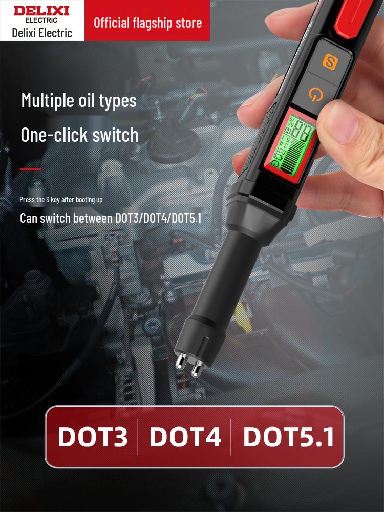 Delixi Electric Automotive Brake Fluid Water Content Tester
