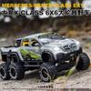1:28 Mercedes-Benz X-Class EXY 6X6 Pickup off-road car Diecast Metal Alloy Model car Sound Light Collection Kids Toy Gifts A90