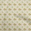 oneOone Cotton Flex Dark Rose Brown Fabric Floral Quilting Supplies Print Sewing Fabric By The Yard 40 Inch