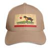 California Flag Face Mask Baseball Cap Golf sun hat hiking hat tactical cap Ladies Unisexs