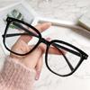Glasses Lightweight Oversized Frame for Women Men Teenagers for Everyday Use Cosplay Fashionable Photo Props