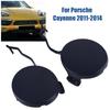 Bumper Tow Hook 5cm BLACK New Plastic Unpainted Front
