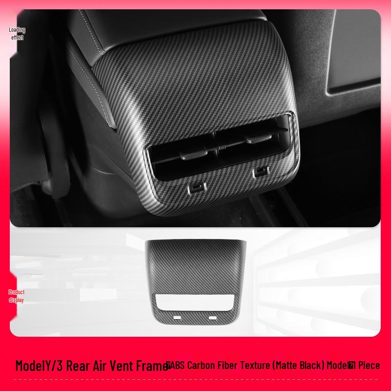 Tesla Model 3/Y Console Armrest & Rear Cover Mod Kit