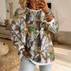 Top Pullover da Donna a Strati Lunghi con Collo Alto Aspetto Maglione Casual