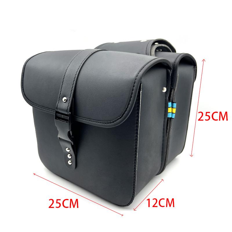 Yamaha Scooter Leather Waterproof Motorcycle Saddlebag