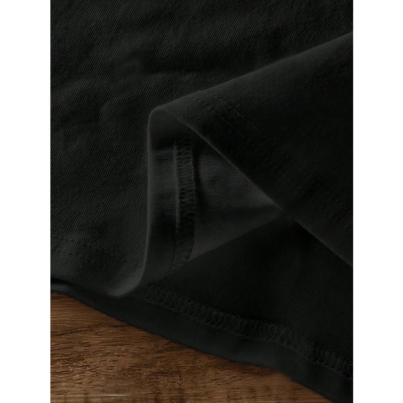 European Size Short-Sleeved T-Shirt with a Pure Dragonfly Pattern Print