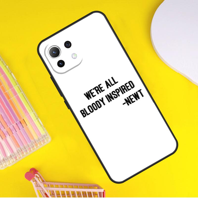 The Maze Runner Qoutes Cover For Xiaomi 14 Ultra 13 11T 12T 13T 14T Pro POCO X6 X7 Pro X3 X5 F3 F5 F6 M6 Pro Case
