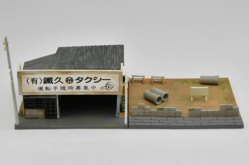 TOMYTEC Building Collection Kenkore 185 Vacant LotVacant Garage Diorama Supplies